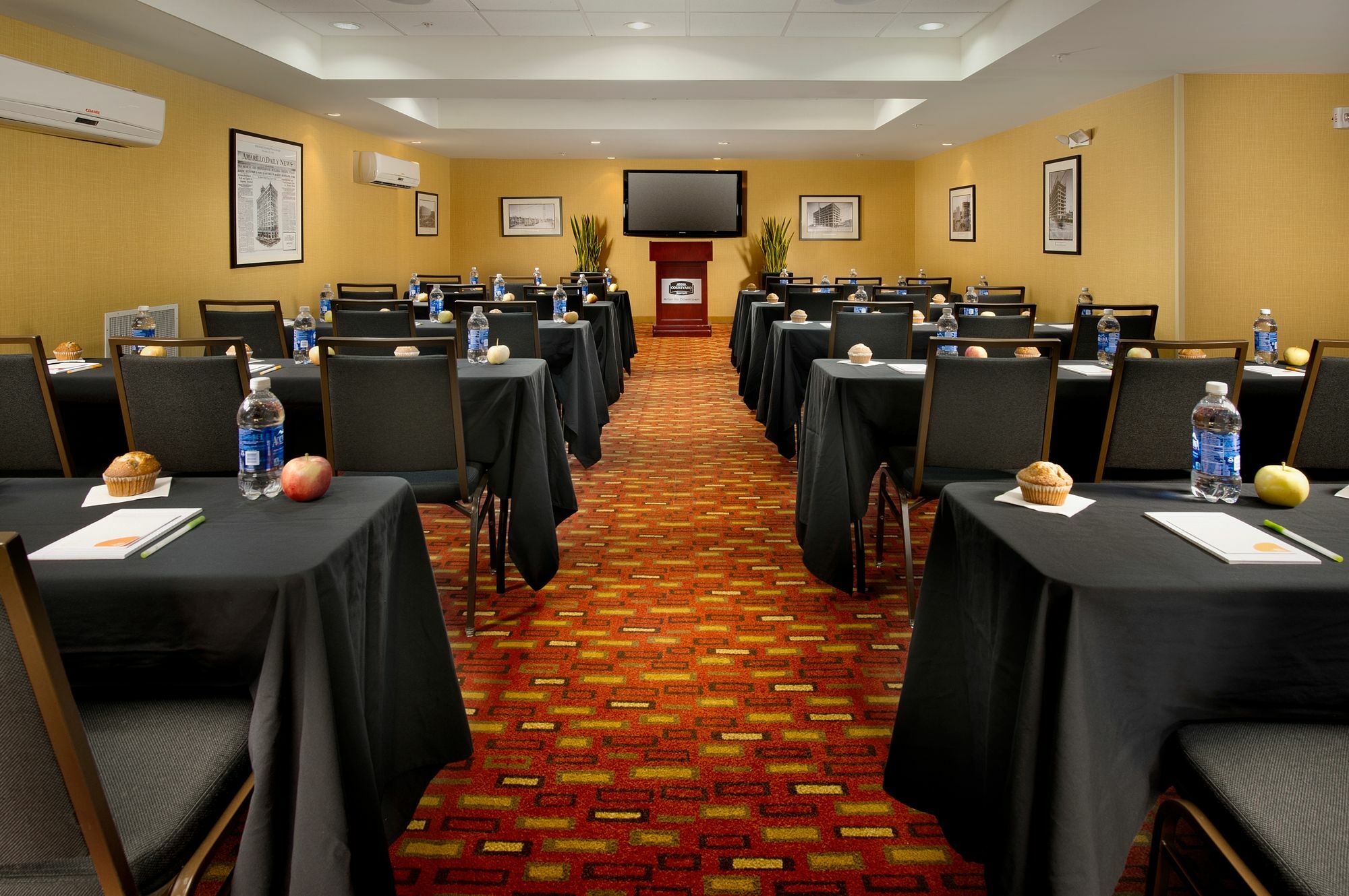 Courtyard By Marriott Amarillo Downtown Hotel Kültér fotó