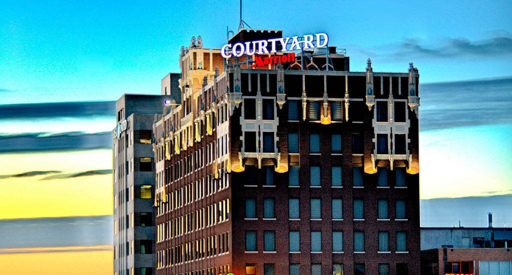 Courtyard By Marriott Amarillo Downtown Hotel Kültér fotó